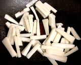 長芋と鶏胸肉のバタぽん炒め作り方4写真