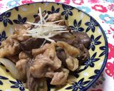 鶏肉と鶏レバーのしょうが煮☆作り方9写真