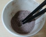 レンジで簡単・時短　ガトーショコラ風作り方2写真