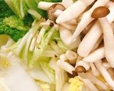 ベビー帆立と白菜の和風クリームシチュー作り方1写真
