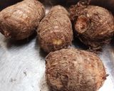 洗わず茹でる、痒くならない里芋の下処理作り方1写真