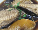 すき焼きのたれとめんつゆで赤えいの煮付け作り方5写真