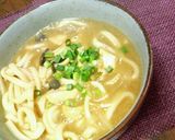 ✿麺つゆ無くても❀まろやか✿カレーうどん作り方4写真
