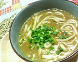✿麺つゆ無くても❀まろやか✿カレーうどん作り方6写真