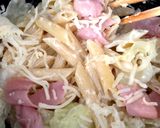 簡単♪濃厚チーズのクリームパスタ作り方5写真
