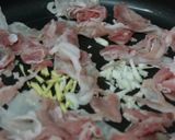 中華料理店なみのプロの豚ニラ炒め作り方1写真