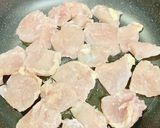 低脂質♪鶏むね肉となすの生姜ポン酢炒め作り方4写真