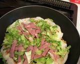 お餅で包んだお好み焼き作り方4写真