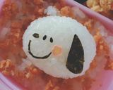簡単キャラ弁#スヌーピー弁当#幼稚園作り方3写真