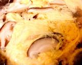 365スープ ③ 鶏皮出汁かきたま汁作り方3写真