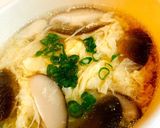 365スープ ③ 鶏皮出汁かきたま汁作り方4写真