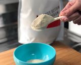 糖質制限　簡単　プロテインカップケーキ作り方2写真