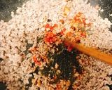 花椒香る甘辛揚げ茄子麻婆丼作り方4写真