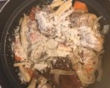 白菜と鶏肉のクリーム煮作り方6写真