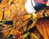 花椒香る甘辛揚げ茄子麻婆丼作り方7写真