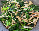 ☆ほうれん草ときのこの和風炒め☆作り方4写真