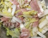 白菜と豚肉の炒め物作り方13写真