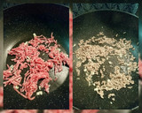 豆苗としめじのニンニクうまうま炒め♪作り方1写真