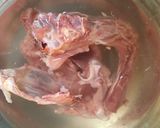 鶏ガラの下処理作り方1写真