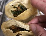 簡単！節約ボリューム副菜！納豆巾着作り方3写真