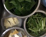 簡単節約!厚揚げ小松菜のカサ増し煮浸し作り方1写真