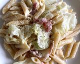 簡単♪濃厚チーズのクリームパスタ作り方6写真