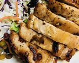 鶏むね肉まるごとのガーリックステーキ作り方4写真
