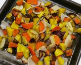 季節野菜のオーブン焼☆米粉ホワイトソース作り方2写真