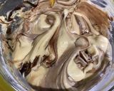 簡単☆チョコソースでマーブルカップケーキ作り方7写真
