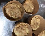 簡単☆チョコソースでマーブルカップケーキ作り方8写真