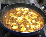 サバ缶アレンジ料理【コク旨麻婆豆腐♡】作り方8写真