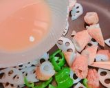 ごぼう天とレンコンの甘酢炒め作り方4写真
