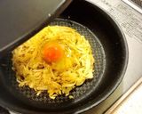 炒めキャベツで♪卵のすごもり風作り方2写真