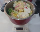 白菜の豚肉の重ね煮〔ホットクック〕作り方2写真