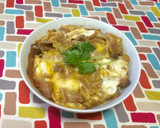 超簡単☆こってりこく旨！豚玉他人丼作り方9写真