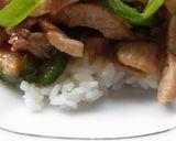 家中華！細切り肉丼作り方4写真