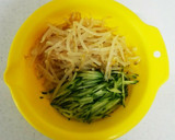 もやしときゅうりの中華風サラダ作り方1写真