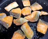 鮭の生姜バター醤油の照り焼き作り方17写真