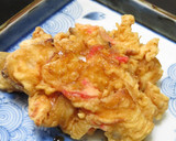 いかと玉ねぎと紅ショウガの美味かき揚げ作り方12写真