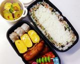 お弁当の隙間に!!くるくるビアハム作り方8写真