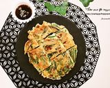 ニラとチーズのもっちり☆チヂミ作り方6写真