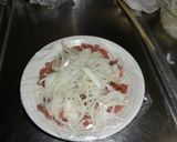 豚細切れ肉と長いもの重ね蒸し作り方3写真