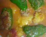 ジャガ団子&チートロッピー肉のケチャ煮‼作り方4写真