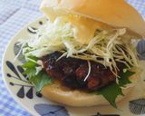 大葉たっぷりハンバーガー♪大葉香る♪作り方12写真