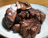 スペアリブの赤ワイン&柑橘煮。作り方9写真