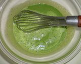 甘納豆（大納言）入り抹茶ムース作り方3写真