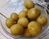 じゃがカレー&ケチャップがらめ。作り方1写真