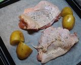 ヘルシー!鶏もも肉の香焼き作り方2写真