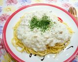 ☆節約☆簡単ホワイトスパゲティ作り方9写真