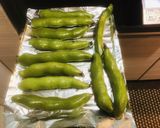 漢の！簡単焼きそら豆作り方1写真
